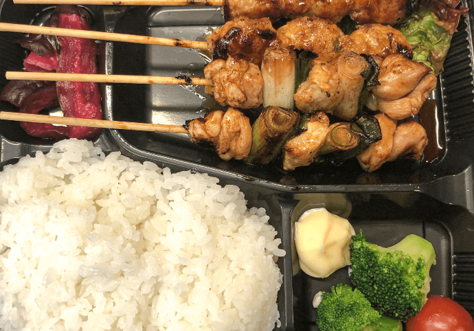Yakitori lunch